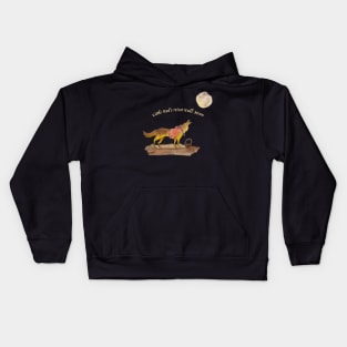 Little Red as a Wolf Kids Hoodie